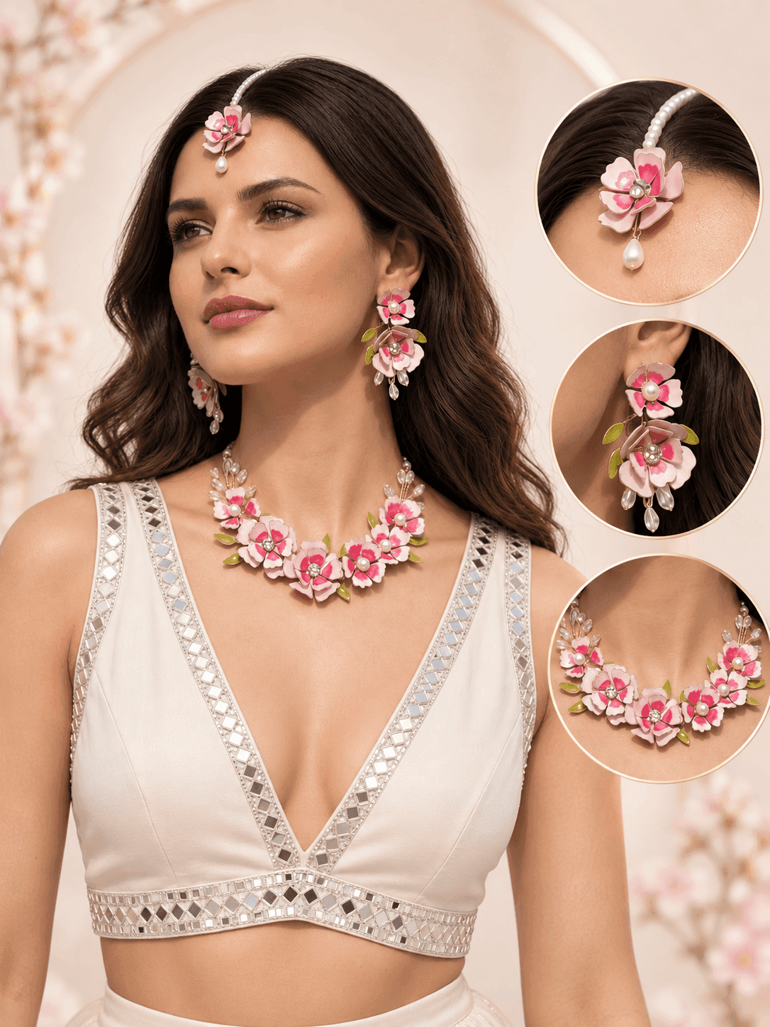 Handcrafted Haldi Jewellery